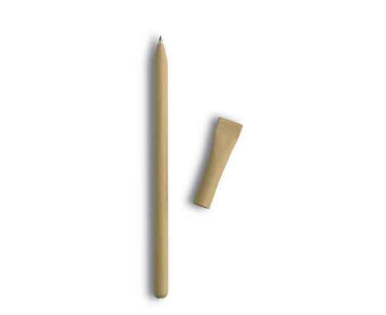 Ручка шариковая, бежевый, Цвет: бежевый, Размер: 0.7x14.5 см