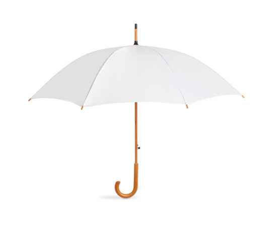 Зонт-трость, белый, Цвет: белый, Размер: 103x89.5 см