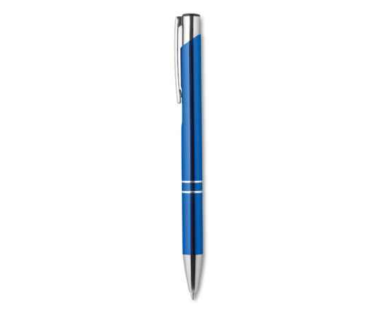 Ручка шариковая с черными черни, королевский синий, Цвет: королевский синий, Размер: 1x13.5 см