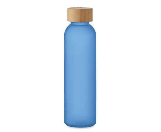 Бутылка 500 мл, прозрачно-голубой, Цвет: прозрачно-голубой, Размер: 6x22 см