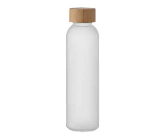Бутылка 500 мл, прозрачно-белый, Цвет: прозрачно-белый, Размер: 6x22 см