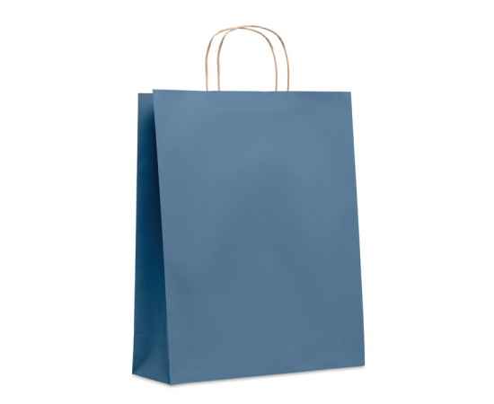 Подарочный пакет больш 90 г/м&#178;, синий, Цвет: синий, Размер: 32x12x40 см