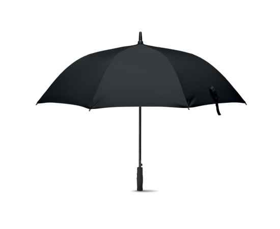 Зонт антиштормовой 27 дюймов, черный, Цвет: черный, Размер: 116x90.5 см