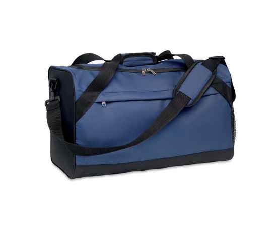 Спортивная сумка 600D из RPET, синий, Цвет: синий, Размер: 50x23x28 см