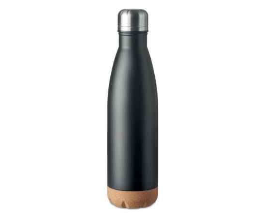 Бутылка 500 мл, черный, Цвет: черный, Размер: 6.5x27 см