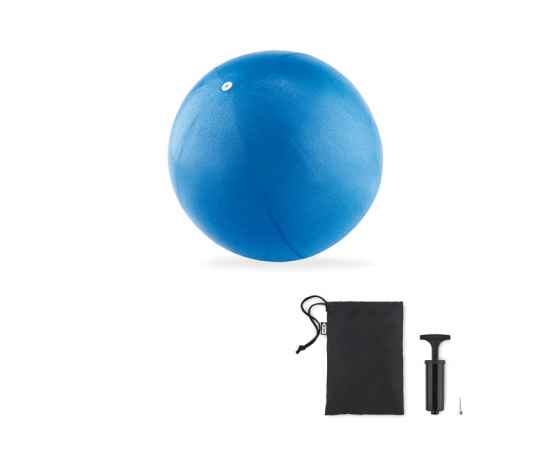 Мяч для пилатеса, синий, Цвет: синий, Размер: 22 см
