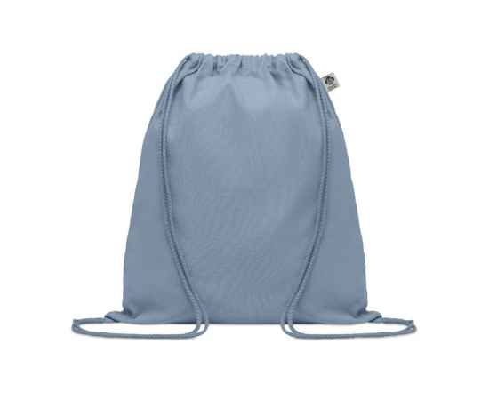 Рюкзак на шнурках, голубой, Цвет: небесно-голубой, Размер: 37x41 см