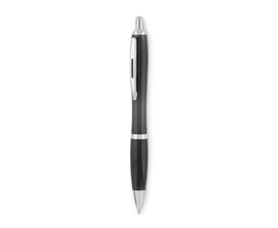 Ручка шариковая, прозрачно-серый, Цвет: прозрачно-серый, Размер: 1.3x14.1 см
