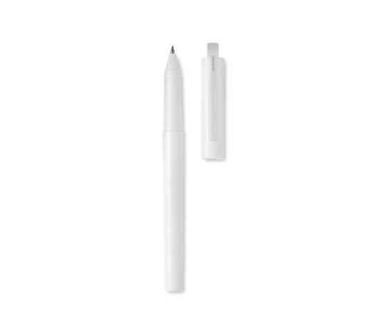 Ручка гелевая, белый, Цвет: белый, Размер: 1.2x14.3 см