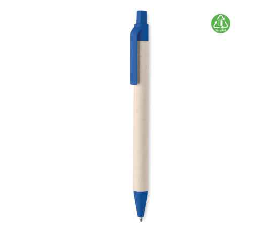 Ручка шариковая, синий, Цвет: синий, Размер: 0.9x13.9 см