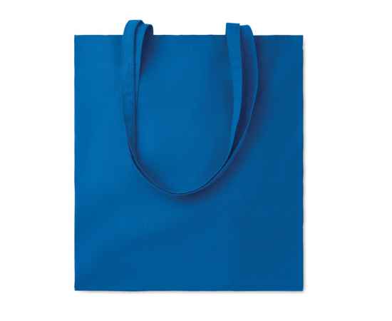 Сумка для покупок из хлопка, королевский синий, Цвет: королевский синий, Размер: 36x41 см