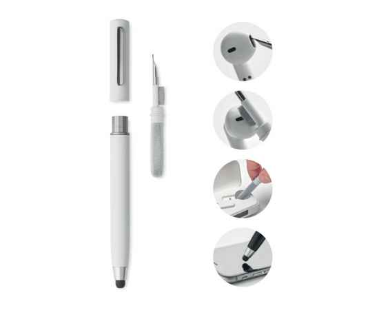Ручка и набор для чистки, белый, Цвет: белый, Размер: 1.2x14.3 см