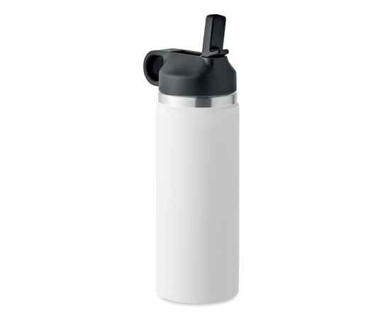 Бутылка 500 мл, белый, Цвет: белый, Размер: 9x21 см