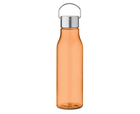 Бутылка RPET 600 мл, прозрачно-оранжевый, Цвет: прозрачно-оранжевый, Размер: 6x23 см