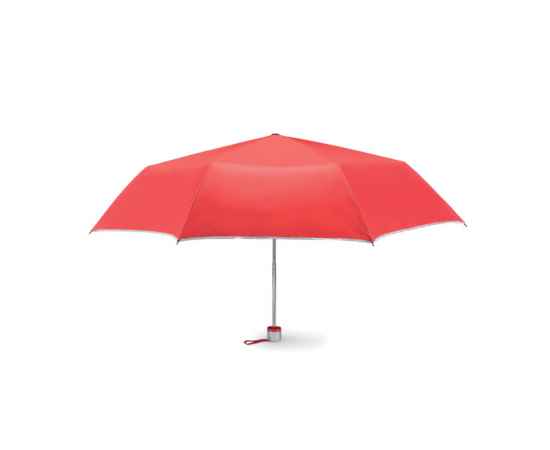 Зонт складной, красный, Цвет: красный, Размер: 98x24 см