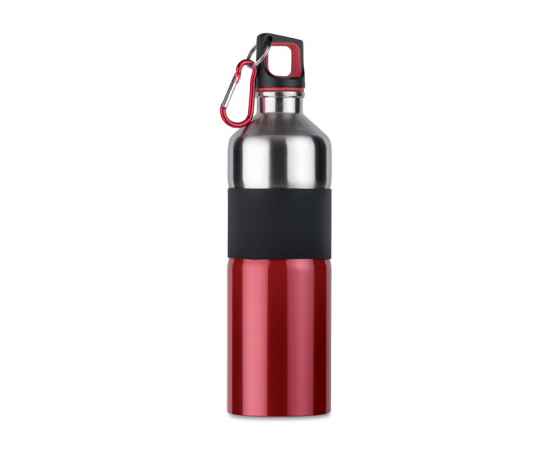 Бутылка для питья, красный, Цвет: красный, Размер: 7x26.5 см