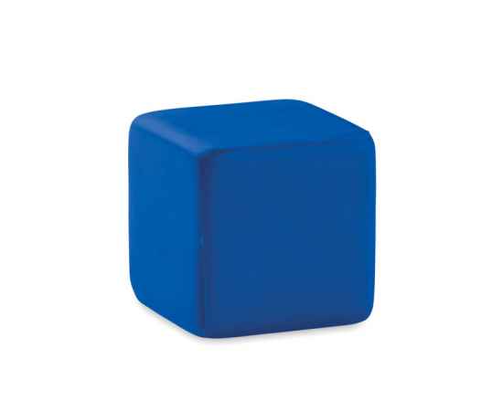 Антистресс 'кубик', синий, Цвет: синий, Размер: 4.5x4.5x4.5 см