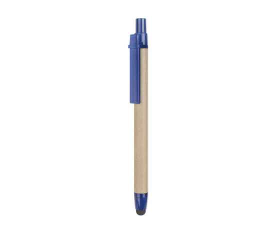 Ручка из картона, синий, Цвет: синий, Размер: 1x13.5 см