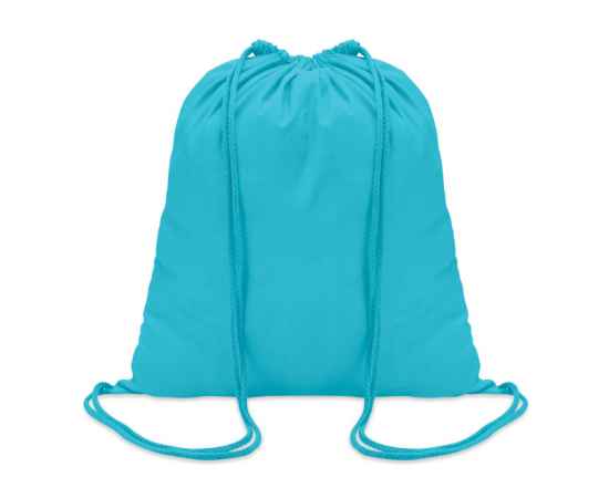 Рюкзак на шнурках 100г/см, бирюзовый, Цвет: бирюзовый, Размер: 37x41 см