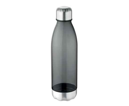 Бутылка для питья, прозрачно-серый, Цвет: прозрачно-серый, Размер: 6x25 см