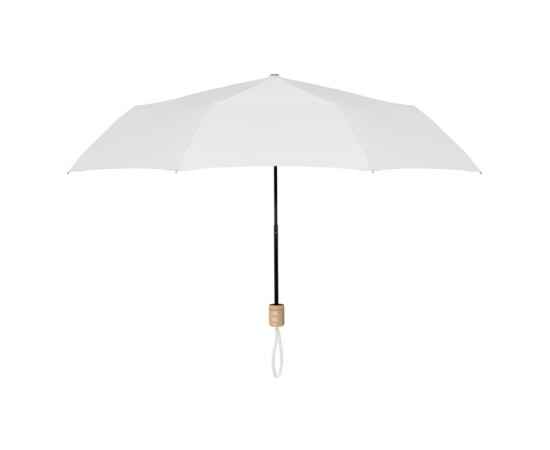 Зонт складной, белый, Цвет: белый, Размер: 99x58.5 см