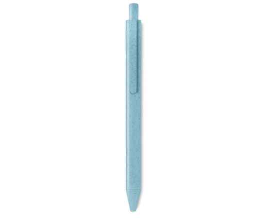 Ручка из зерноволокна и ПП, синий, Цвет: синий, Размер: 1x14 см