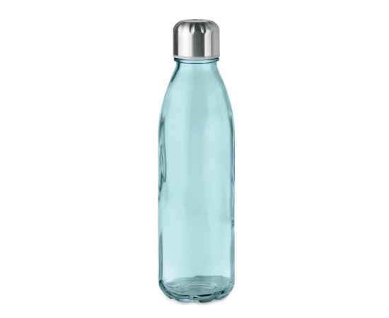 Бутылка для питья 650 мл, прозрачно-голубой, Цвет: прозрачно-голубой, Размер: 6.5x25 см