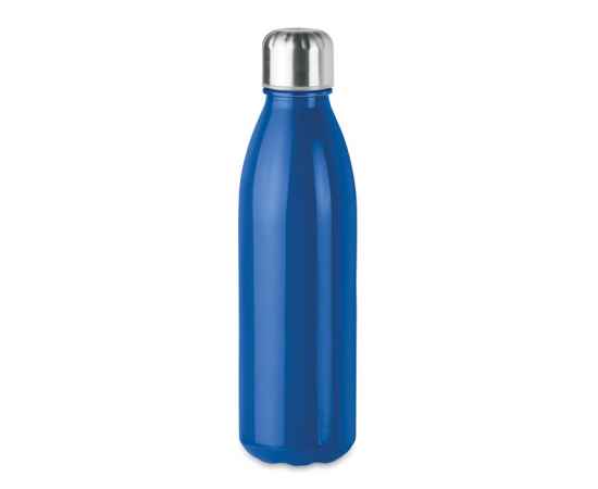 Бутылка стеклянная 500мл, королевский синий, Цвет: королевский синий, Размер: 6x26 см