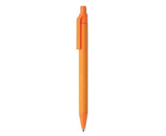 Ручка картон/пластик кукурузн, оранжевый, Цвет: оранжевый, Размер: 1x14 см