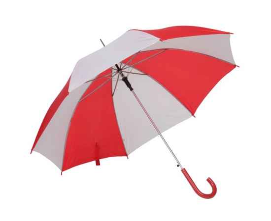 Зонтик- трость DISCO & DANCE, Белый/Красный, Цвет: белый/красный