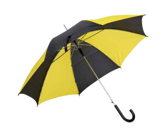 Зонтик- трость DISCO & DANCE, Жёлтый/Чёрный, Цвет: Жёлтый/Чёрный