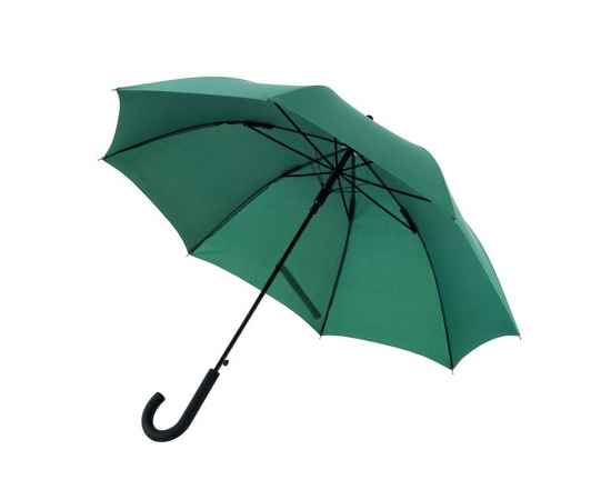 Зонт-трость WIND, Тёмно-зелёный, Цвет: Тёмно-зелёный