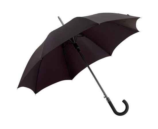 Зонт-трость JUBILEE, Чёрный, Цвет: Чёрный