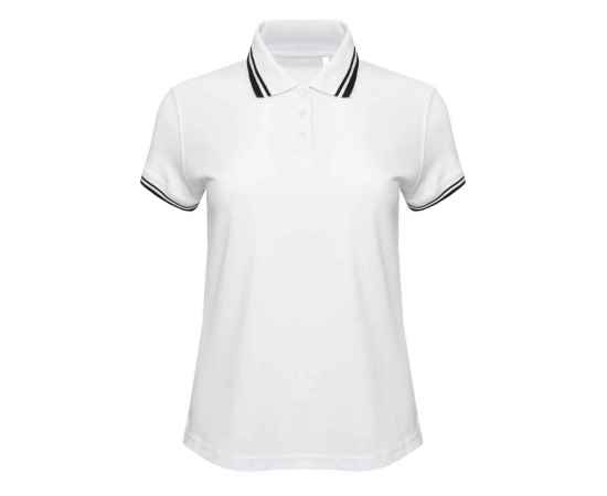 New Gen Рубашка поло женская белая комбинированная 2XL, Цвет: белый, Размер: 2XL