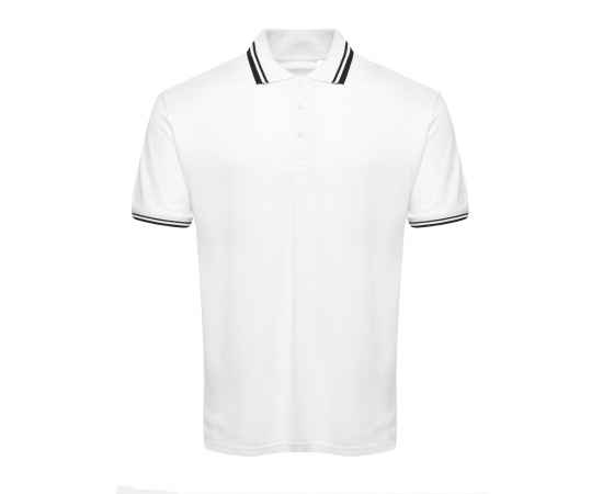 New Gen Рубашка поло мужская белая комбинированная L, Цвет: белый, Размер: L