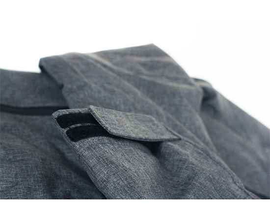 Куртка мужская Jackson, черный меланж, размер S, Цвет: черный, Размер: S, изображение 3