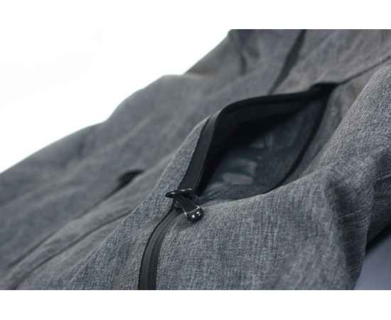 Куртка мужская Jackson, черный меланж, размер S, Цвет: черный, Размер: S, изображение 4