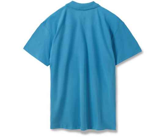 Рубашка поло мужская Summer 170 ярко-бирюзовая, размер L, Цвет: бирюзовый, Размер: L, изображение 2