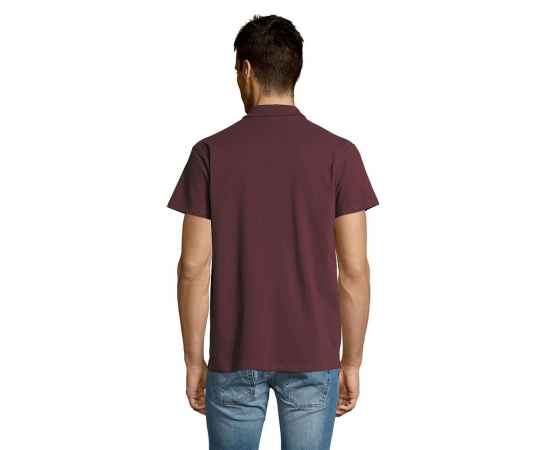 Рубашка поло мужская Summer 170 бордовая, размер XXL, Цвет: бордо, Размер: XXL, изображение 6