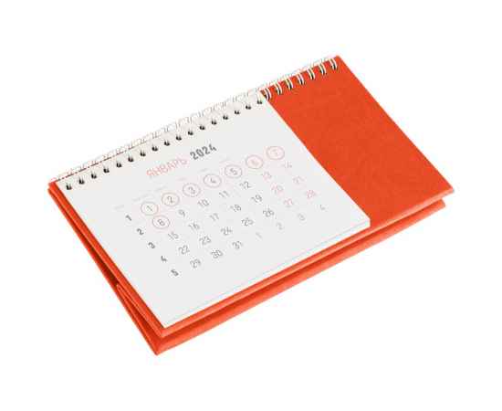 Календарь настольный Brand, оранжевый, Цвет: оранжевый, Размер: 21х12х8, изображение 3