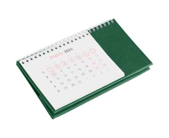 Календарь настольный Brand, зеленый, Цвет: зеленый, Размер: 21х12х8, изображение 3
