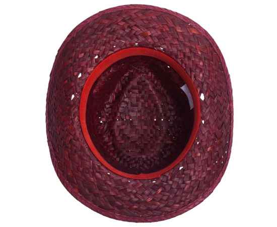 Шляпа Daydream, красная с черной лентой, Цвет: красный, Размер: 56-58, изображение 4