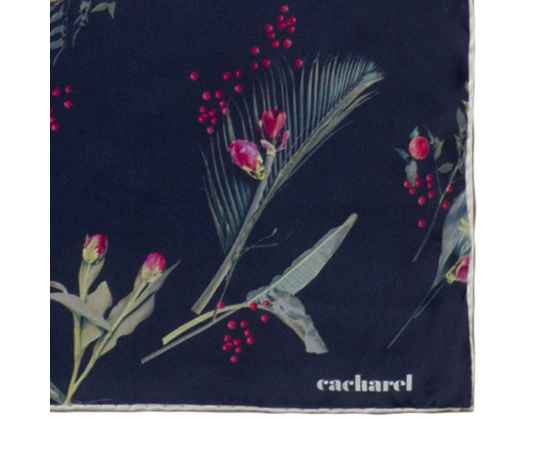 Платок Iris Silk, темно-синий, изображение 2