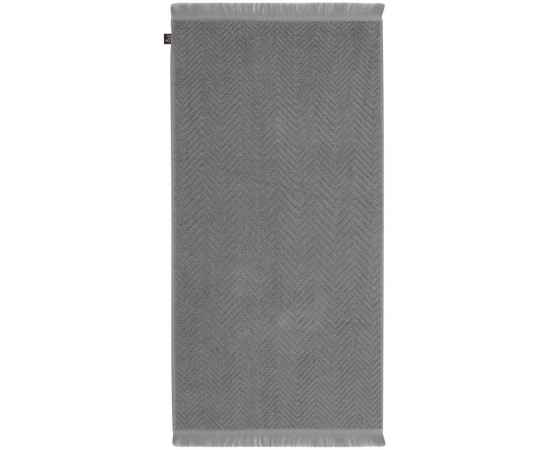 Полотенце Morena, среднее, серое, Цвет: серый, Размер: 50х100 см, изображение 2