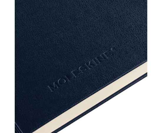 Записная книжка Moleskine Classic Large, в линейку, синяя, Цвет: синий, Размер: 13х21 см, изображение 8