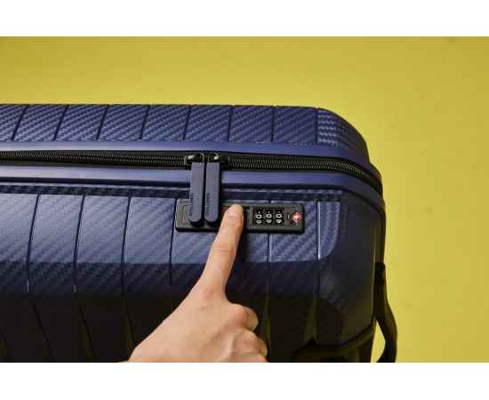 Чемодан Lightweight Luggage S, синий, Цвет: синий, Объем: 39, Размер: 56x39x21 см, изображение 5