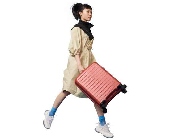 Чемодан Lightweight Luggage S, красный, Цвет: красный, Объем: 39, Размер: 56x39x21 см, изображение 4