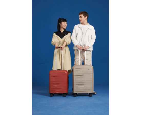Чемодан Lightweight Luggage S, красный, Цвет: красный, Объем: 39, Размер: 56x39x21 см, изображение 5
