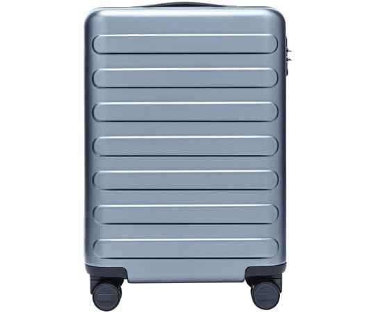 Чемодан Rhine Luggage, серо-голубой, Цвет: голубой, серый, Объем: 38, изображение 3