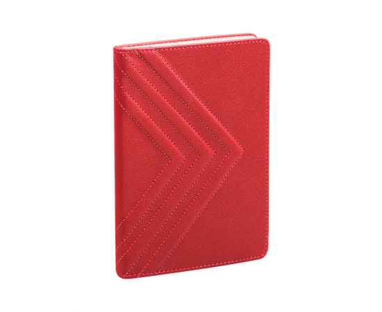 Ежедневник недатированный 'Тоскана' с 3d-обложкой, А5, красный, Цвет: красный